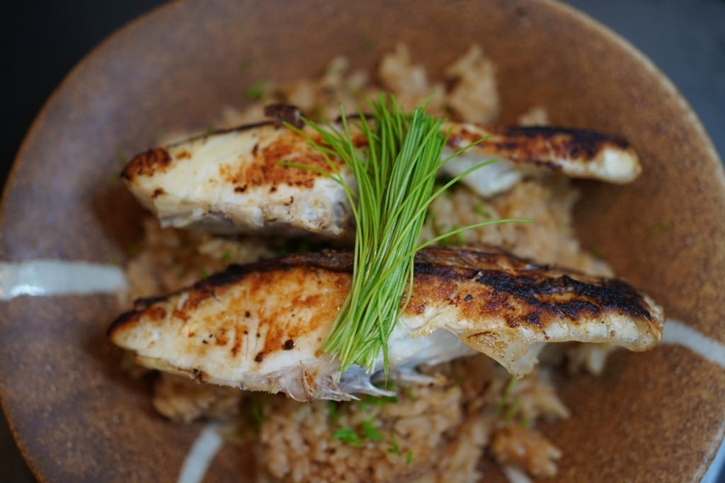 一緒に炊かない、。新しい焼き鯛めし