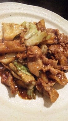 焼肉のたれを活用して回鍋肉を作ってみた。