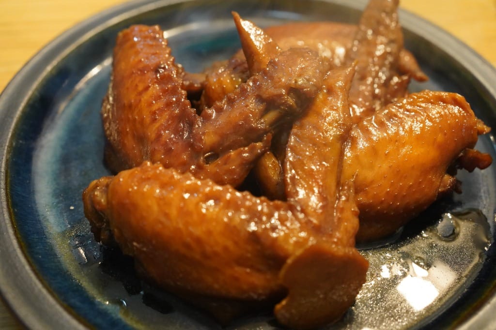 柔らかほろり、手羽先の醤油煮