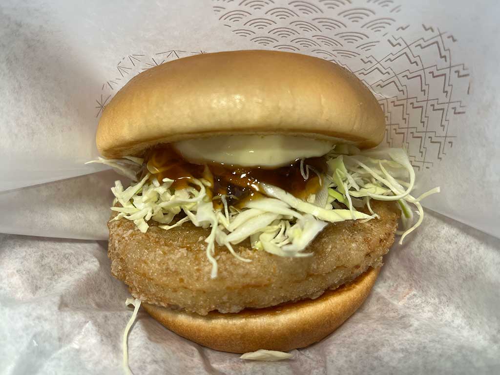 和風旨だれのとり竜田バーガー 〜くし切りレモン添え〜は、レモン添えてなくても美味しかった件