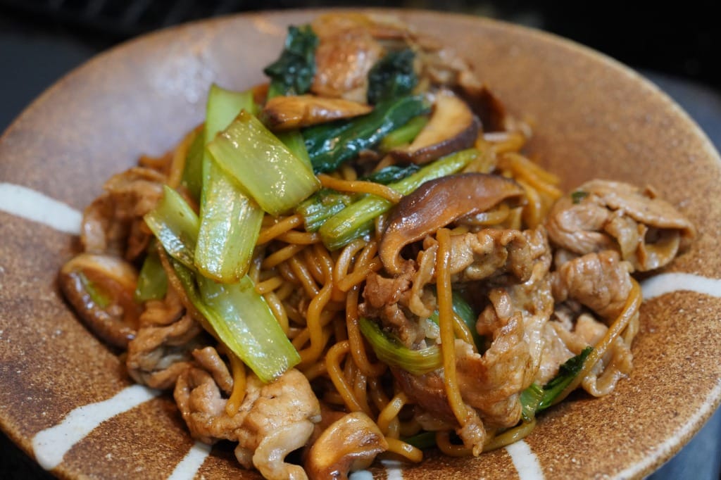 カラヒグ麺で作る、銀座一丁目風ジャポネ