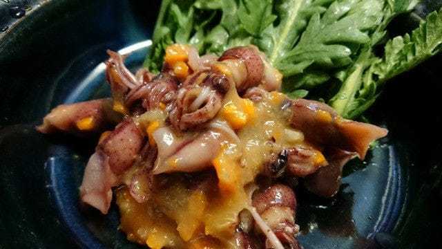 野郎飯流・ホタルイカ金柑酢味噌