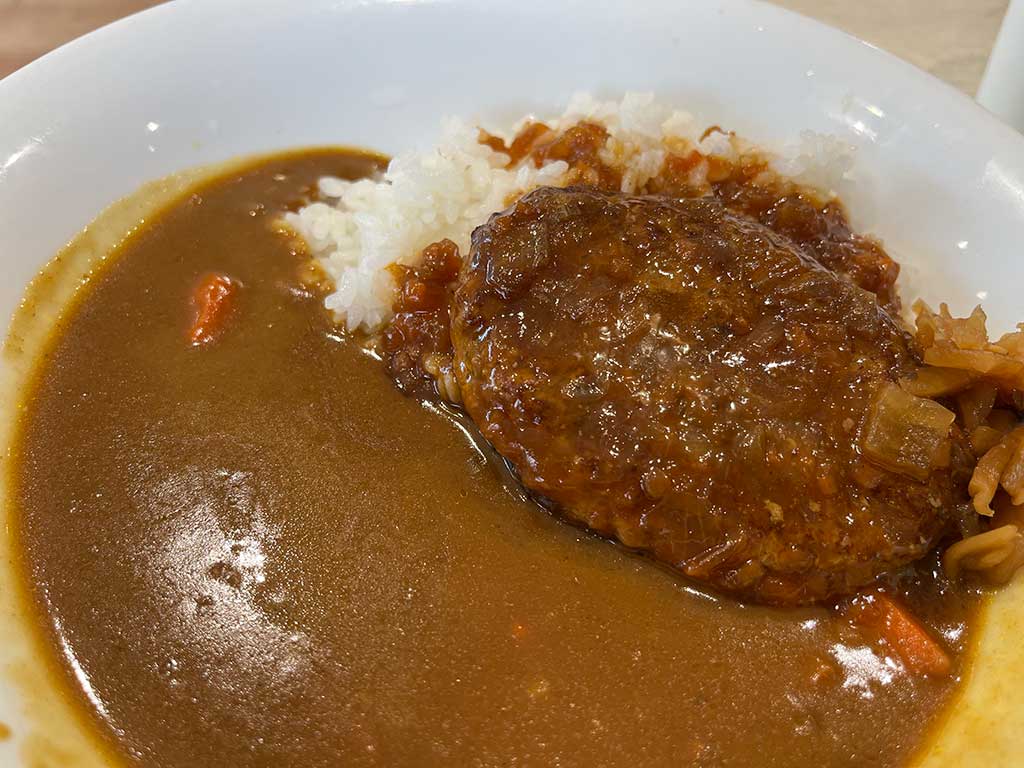 すき家の煮込みハンバーグカレー