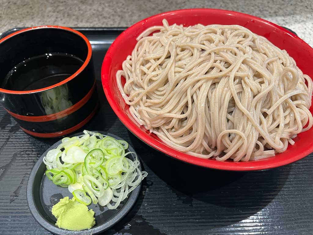 名代富士そばの特もりそば