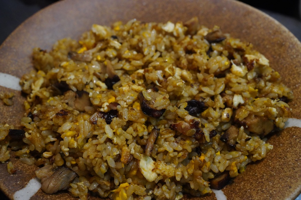 焼豚と卵のチャーハン