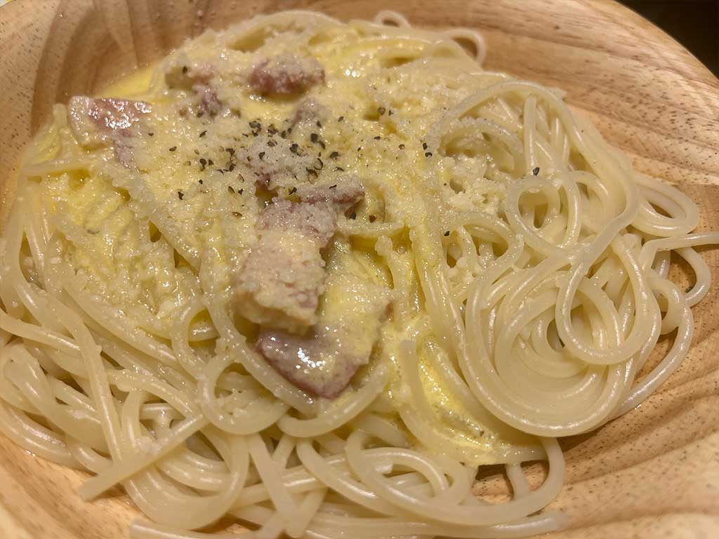 サイゼリヤのカルボナーラがリニューアルしたということで食べてみたら素直でよかった件