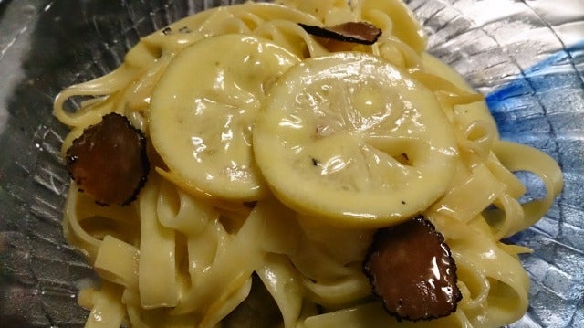 野郎飯流・レモンクリームフェットチーネ サマートリュフ添え