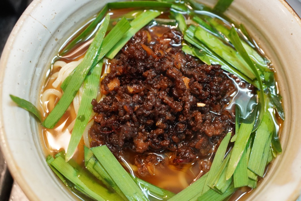 カラヒグ麺で作る、台湾ラーメン